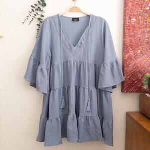 VICI Mini Tier Blue Dress Medium